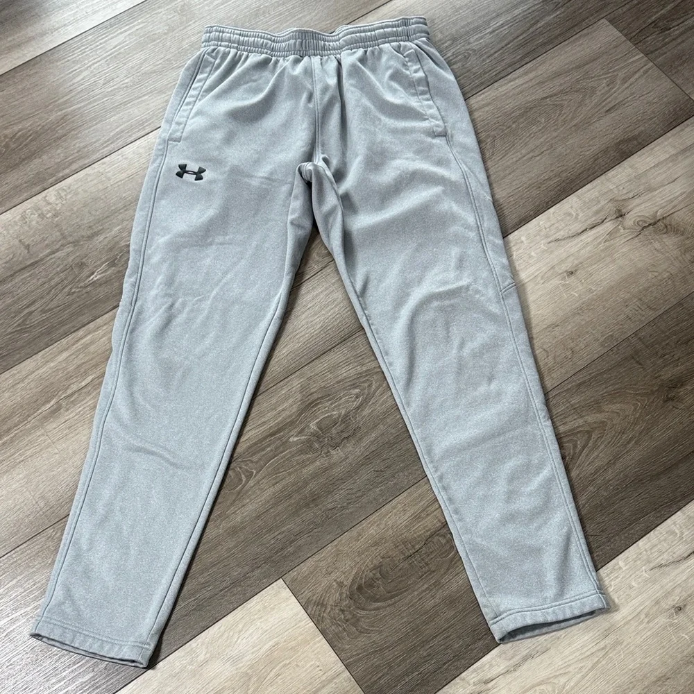 Under Armour Steel Heather Men’s Fleece Joggers - Picture 5 of 13